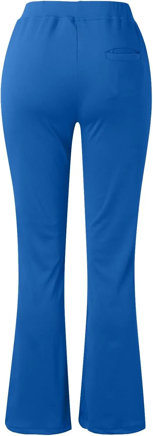 2024 Work Pants Women High Waist Dress Pant Business Casual Outfits 4 Way Stretch Bootleg Yoga Pants Workout Slacks