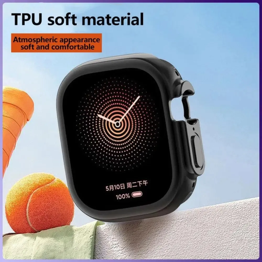 360 Waterproof Slim Plating Screen Protective Cover for Apple Watch Series 8