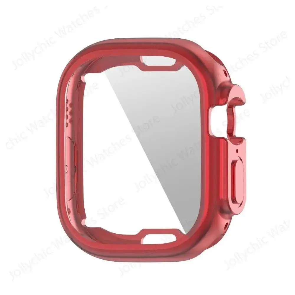 360 Waterproof Slim Plating Screen Protective Cover for Apple Watch Series 8