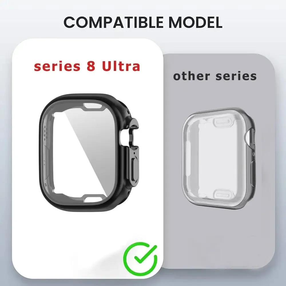 360 Waterproof Slim Plating Screen Protective Cover for Apple Watch Series 8