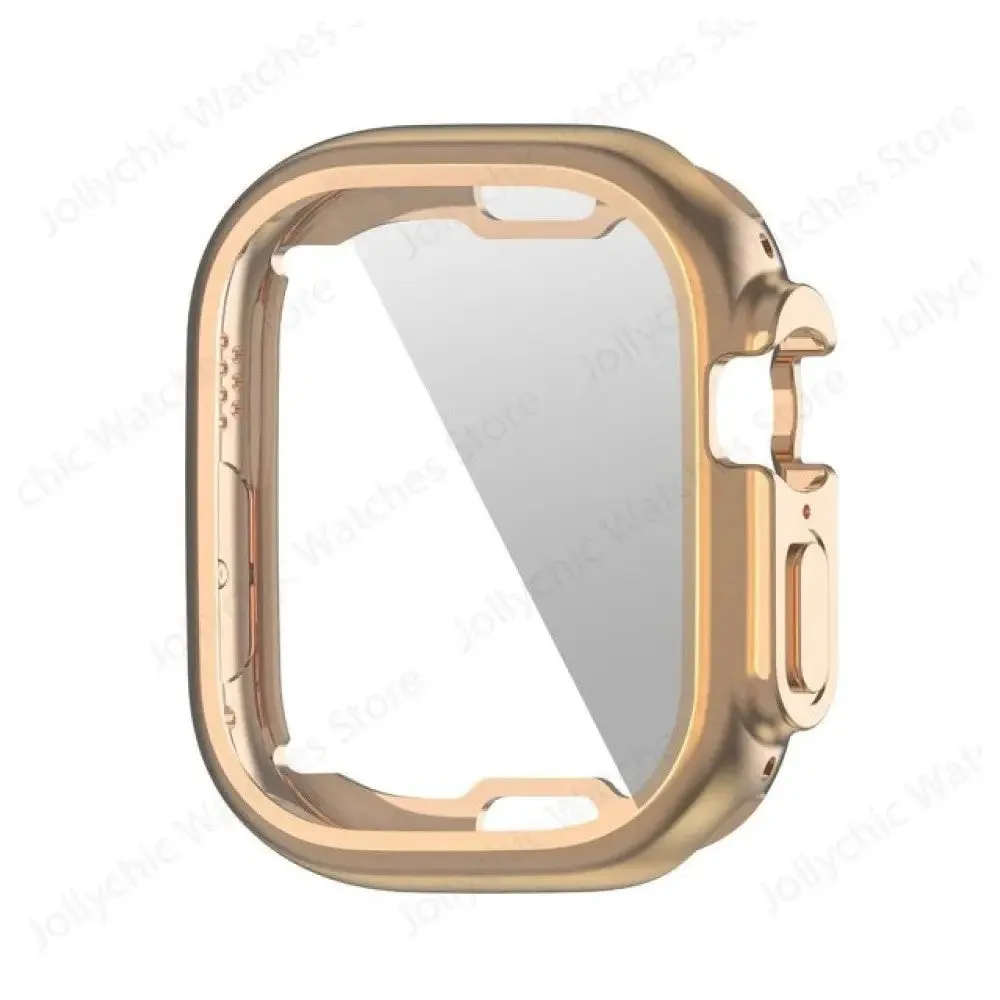 360 Waterproof Slim Plating Screen Protective Cover for Apple Watch Series 8