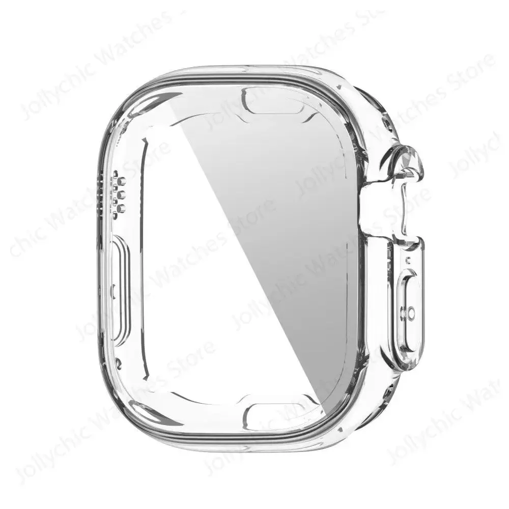 360 Waterproof Slim Plating Screen Protective Cover for Apple Watch Series 8