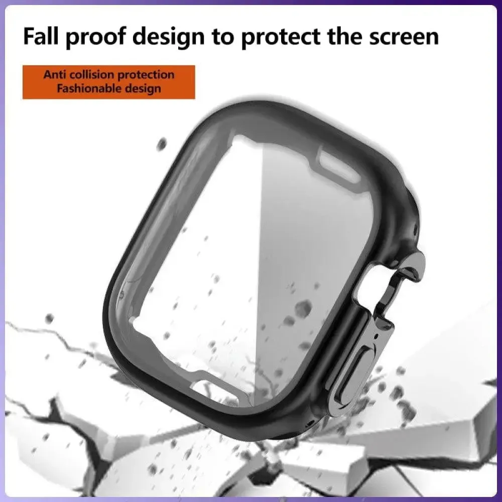 360 Waterproof Slim Plating Screen Protective Cover for Apple Watch Series 8