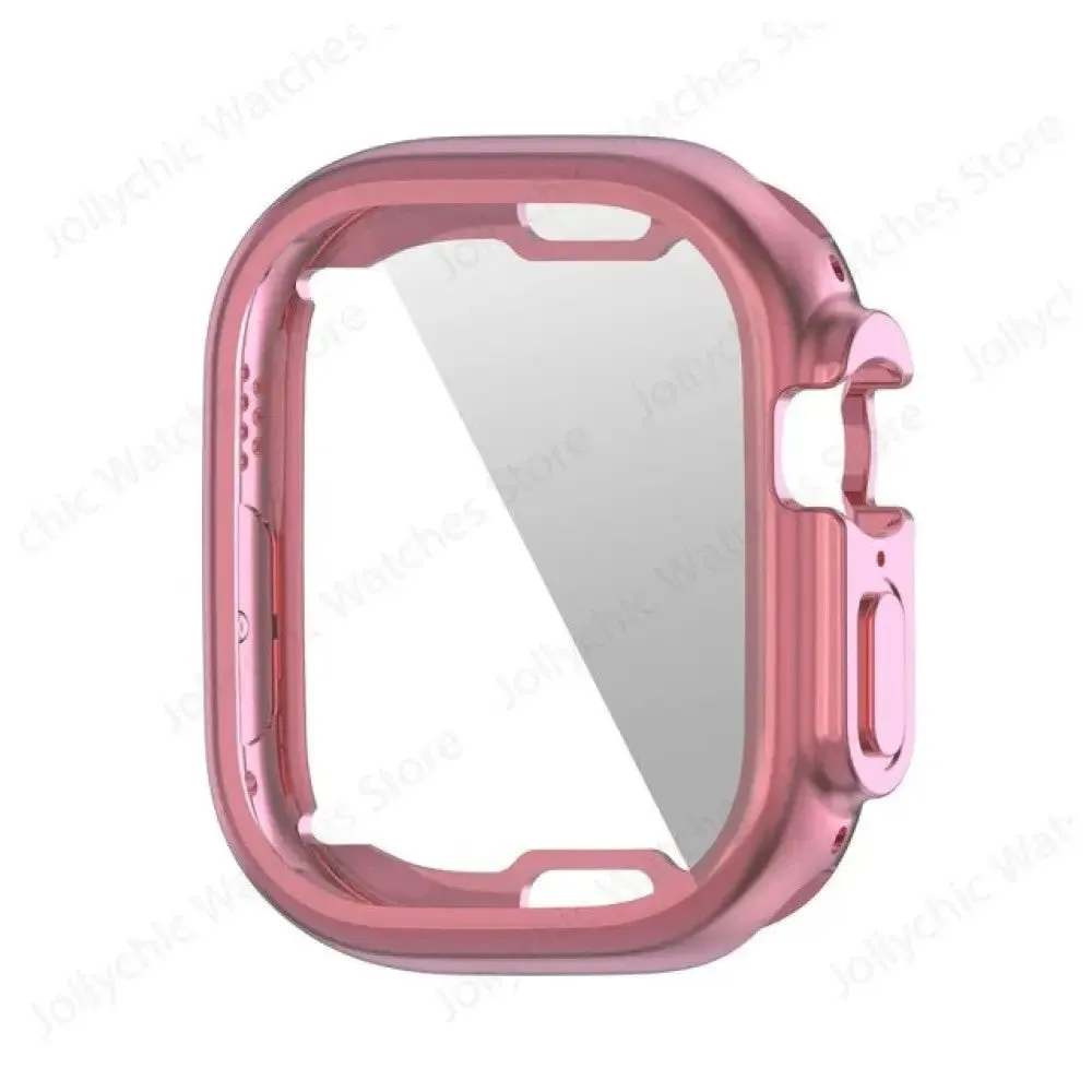 360 Waterproof Slim Plating Screen Protective Cover for Apple Watch Series 8