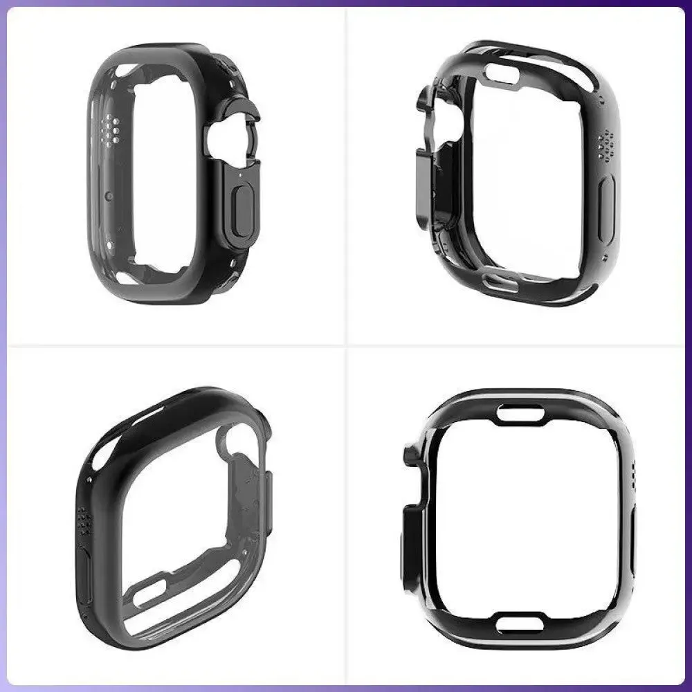 360 Waterproof Slim Plating Screen Protective Cover for Apple Watch Series 8