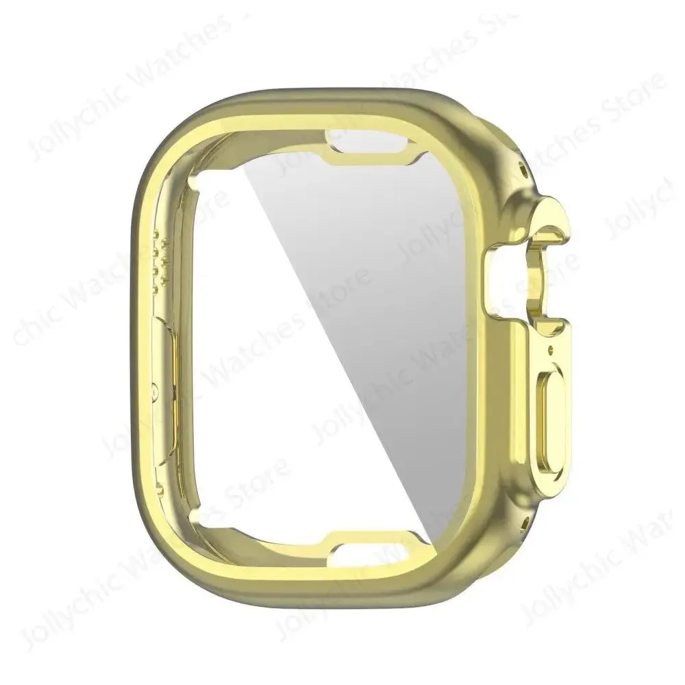360 Waterproof Slim Plating Screen Protective Cover for Apple Watch Series 8