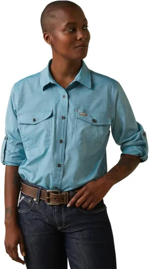 Ariat Men's Rebar Made Tough Venttek Durastretch Work Shirt