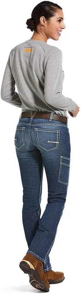 Ariat Women's Rebar DuraStretch Made Tough Straight Leg Pant