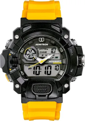 Armitron Sport Men's Analog-Digital Chronograph Resin Strap Watch, 20/5477