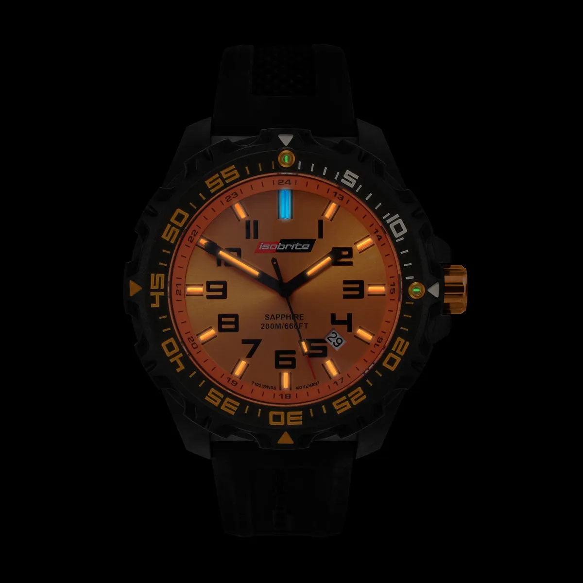 Armourlite Isobrite Valor Series ISO302 with Silocone Band