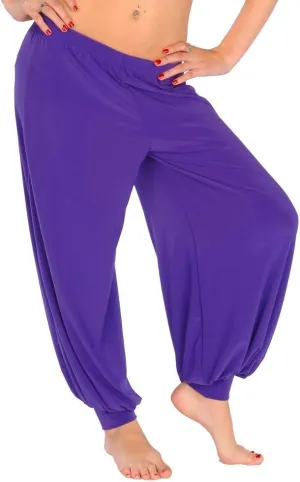 Belly Dance Stretchy Cotton Harem Pants | Helipe