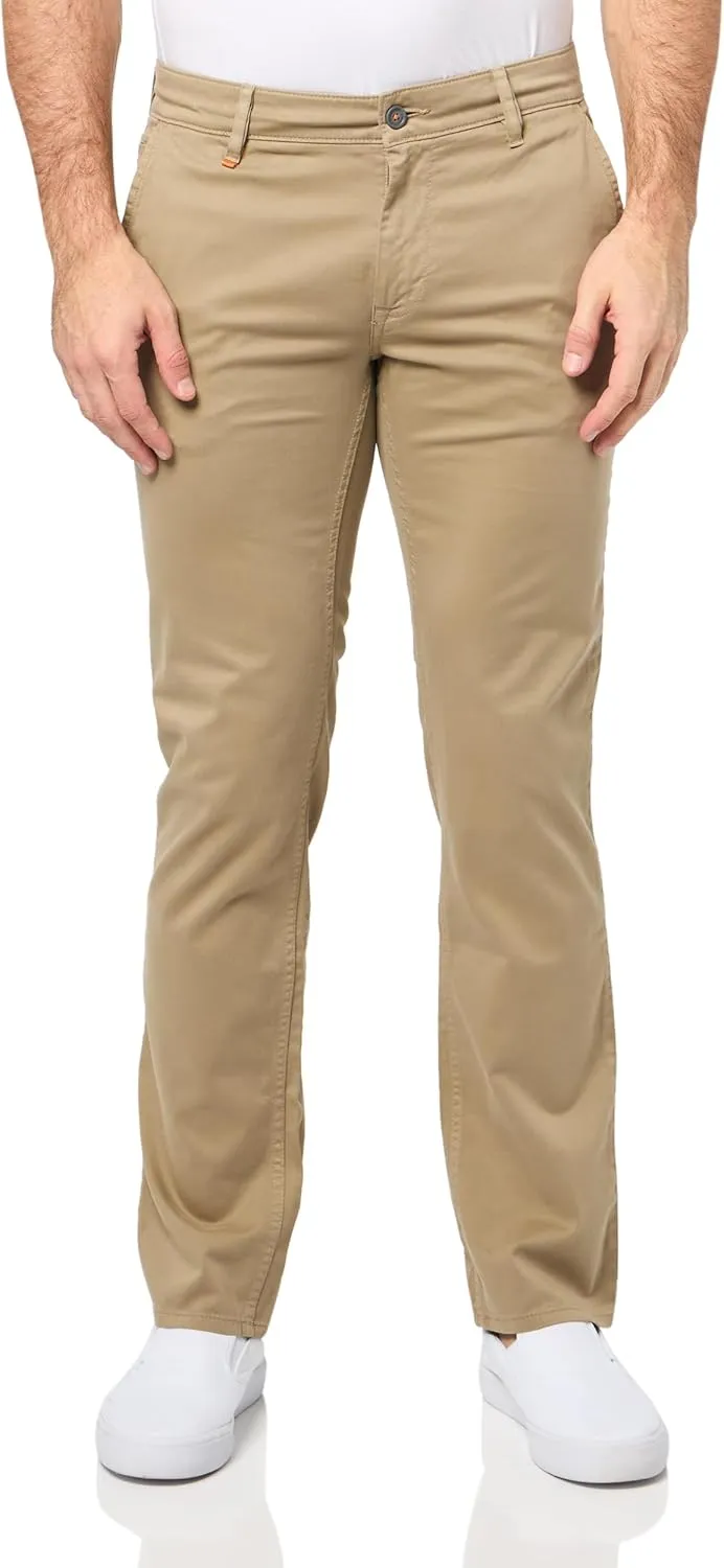 BOSS Men's Slim-fit Casual Chino Trousers