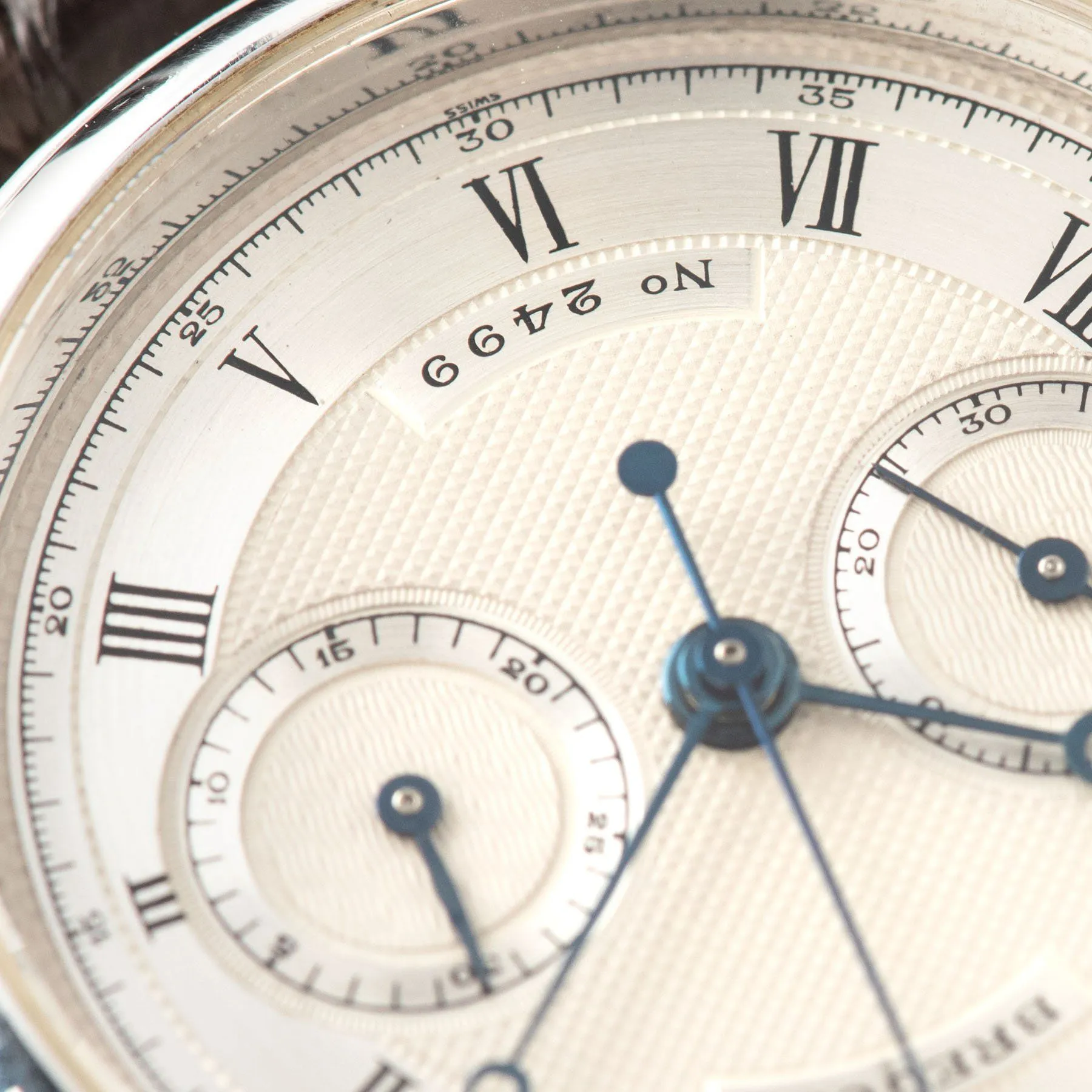 Breguet Classique Chronograph White Gold Ref 3237