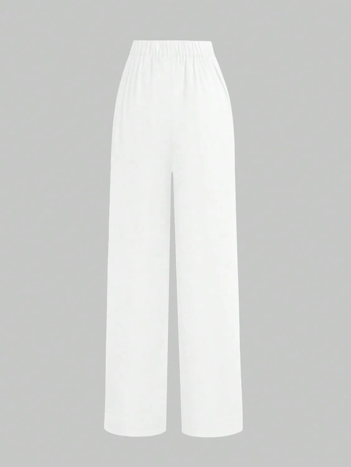 Business Work Elegant High Waist Suit Professional Elastic Waist Casual Slim Fit Pants for Womens