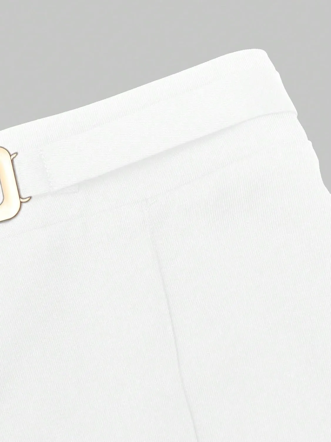 Business Work Elegant High Waist Suit Professional Elastic Waist Casual Slim Fit Pants for Womens
