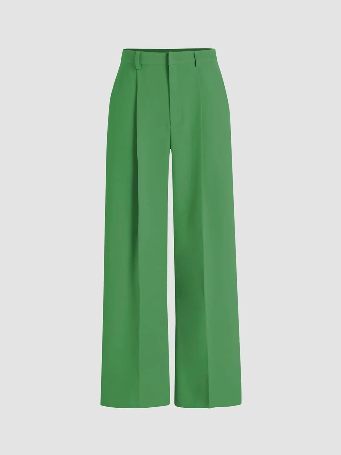 CIDER High Waist Pleated Wide Leg Pants