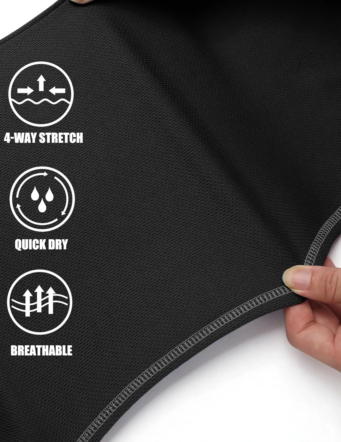 COOFANDY Mens Athletic Workout Pants Open Bottom Sweatpants Mesh Gym Pants for Runnning, Training,Casual