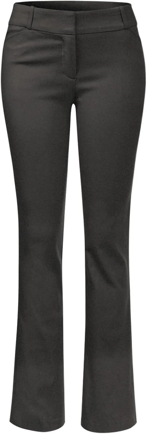 Design by Olivia Women's High Waist Comfy Stretchy Bootcut Trouser Pants