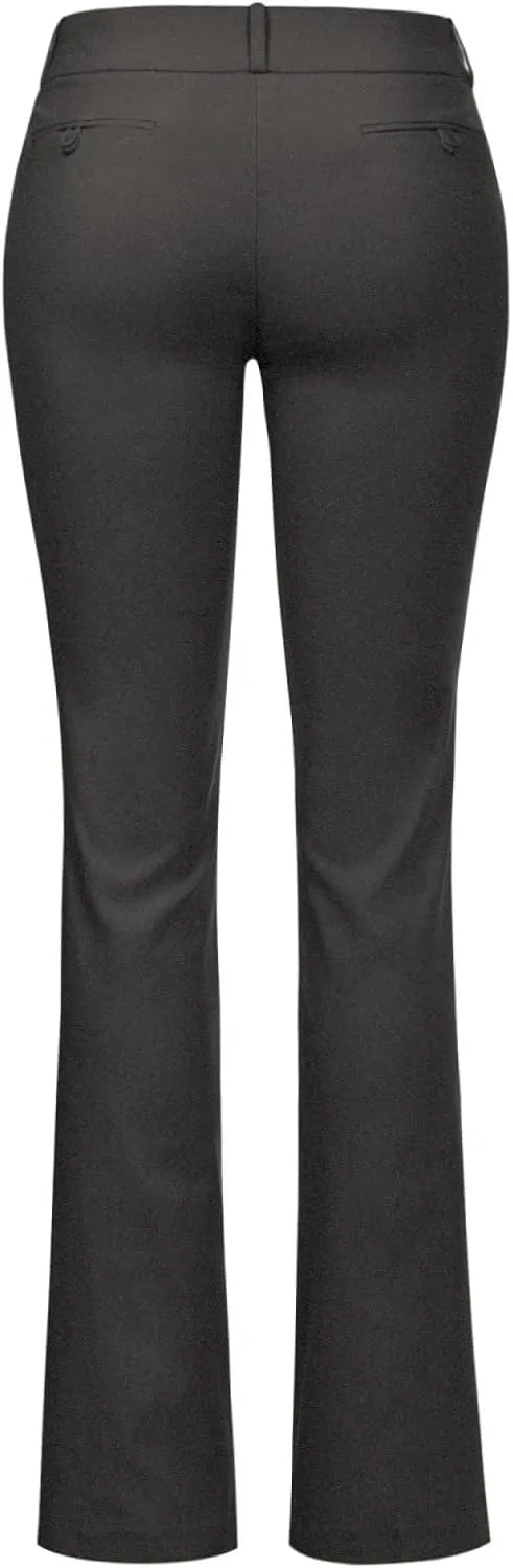 Design by Olivia Women's High Waist Comfy Stretchy Bootcut Trouser Pants
