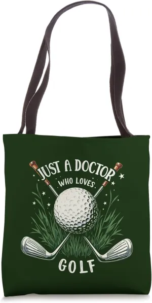 Doctor And Golf Lover - Funny Golfer Medical Professional Tote Bag