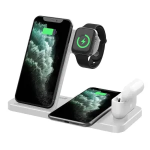Foldable 4 In 1 Wireless Charger For Mobile Devices
