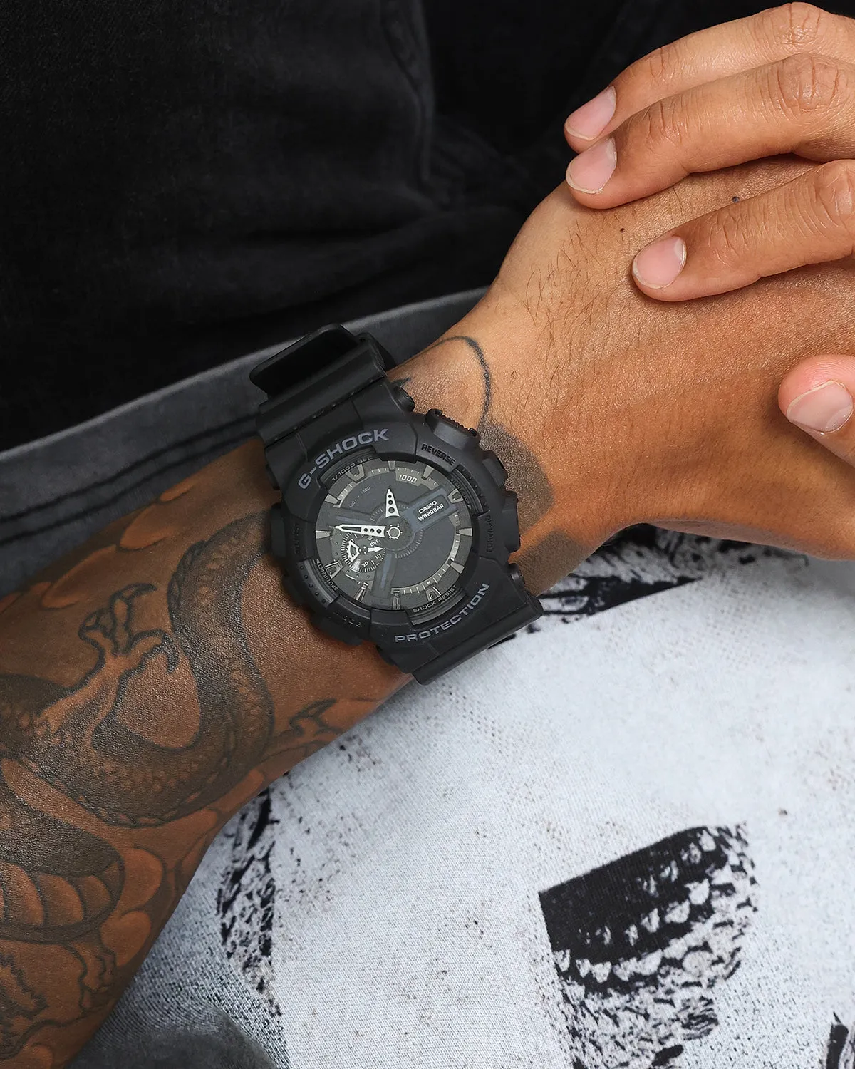 G Shock GA110-1B Black