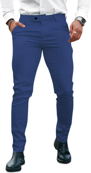 GINGTTO Mens Dress Pants Slim Fit Stretch Formal Pants for Men