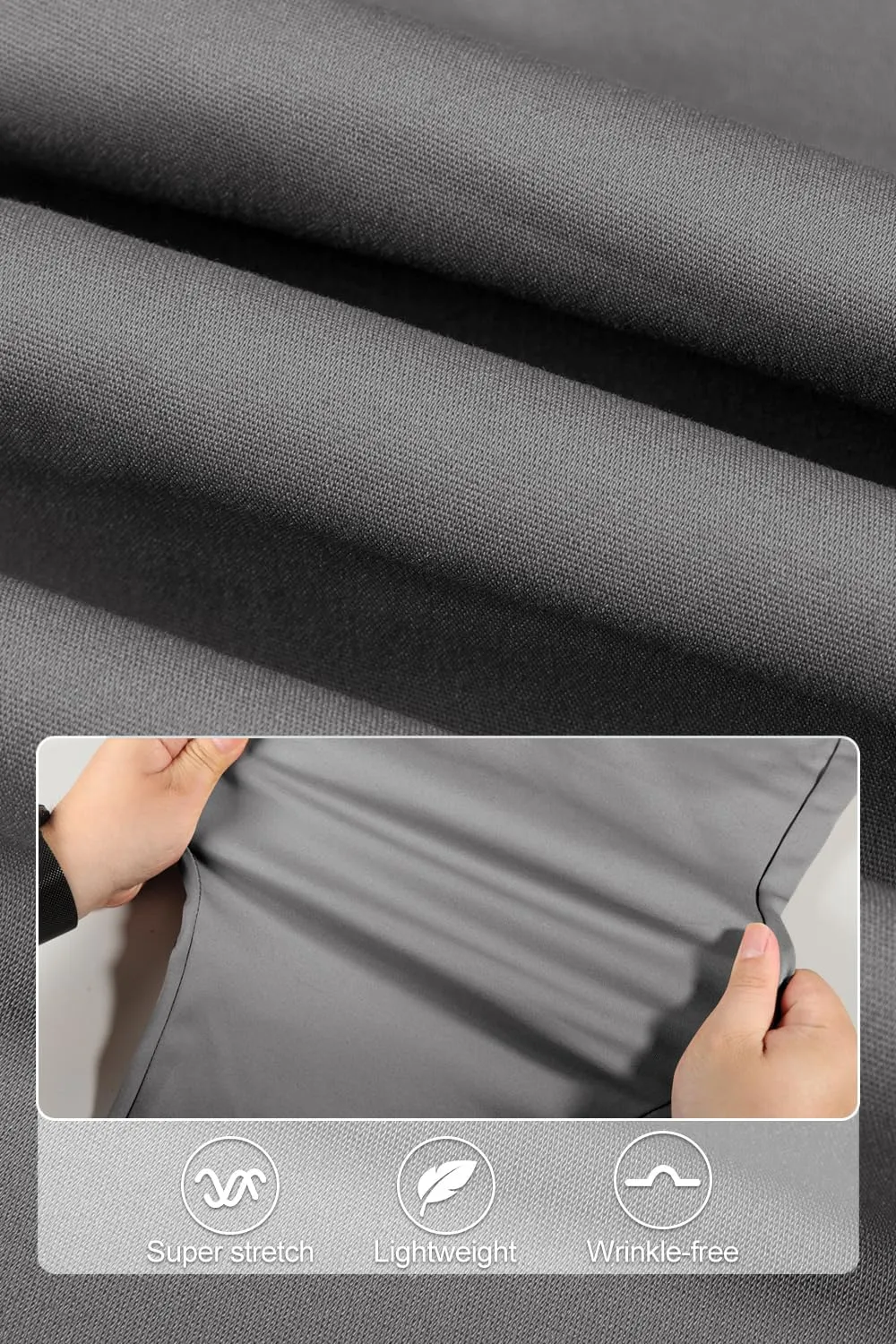 GINGTTO Mens Dress Pants Slim Fit Stretch Formal Pants for Men