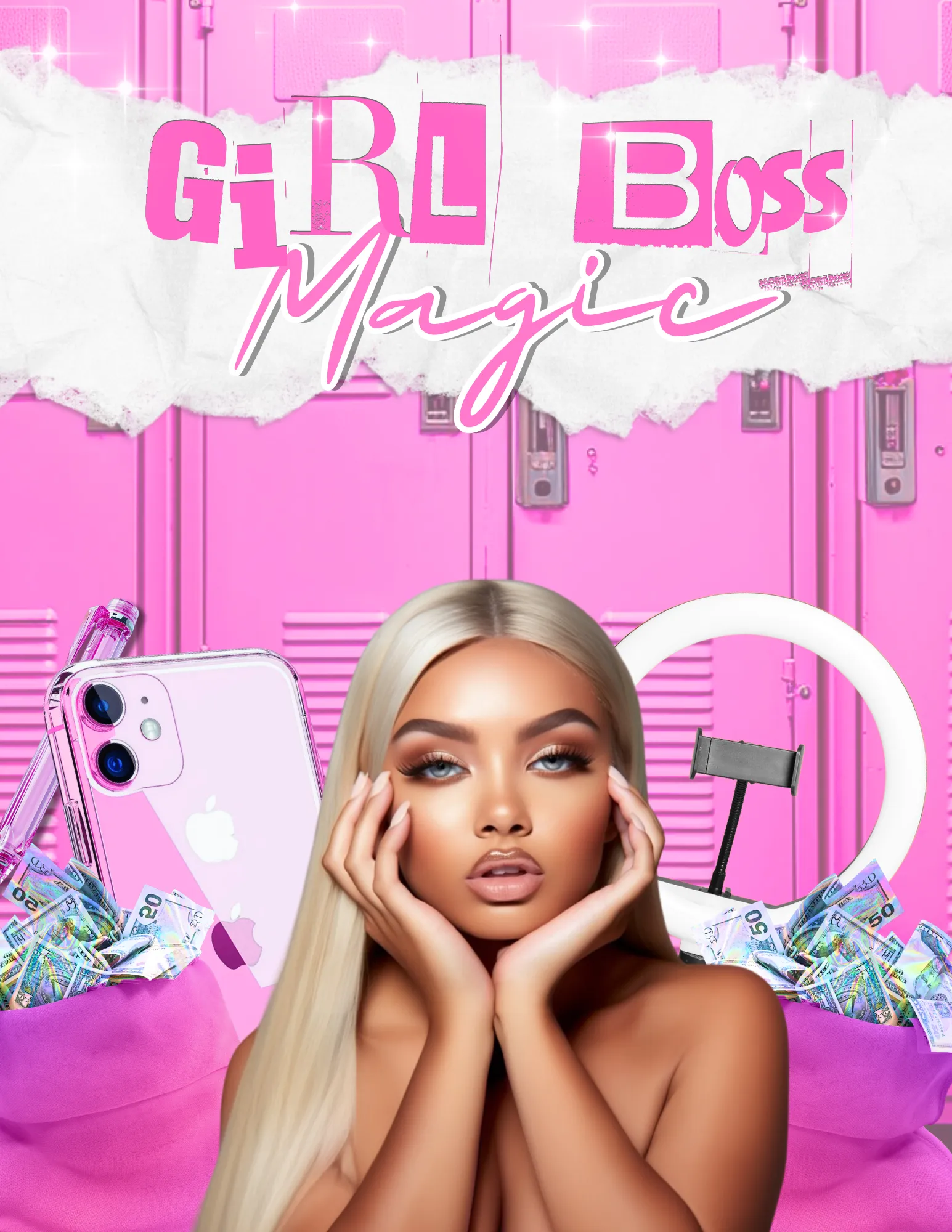 Girl Boss Magic Manifestation Workbook (Digital)   30 Day Challenge