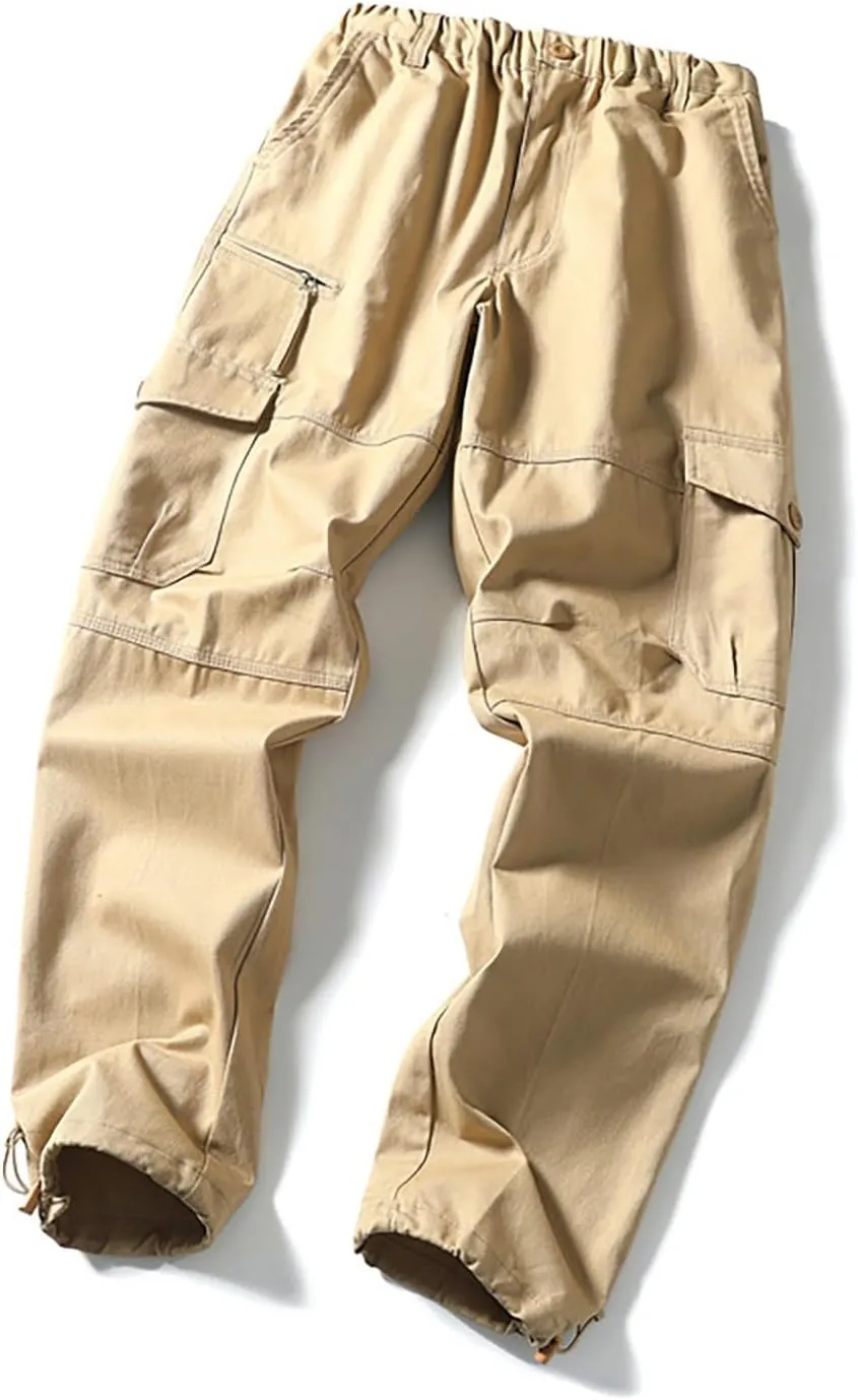 GOFULY Cargo Pants for Men Work Stretch Relaxed Fit Baggy Sweatpants with Pockets Pants Joggers Workout Pants Relaxed Fit