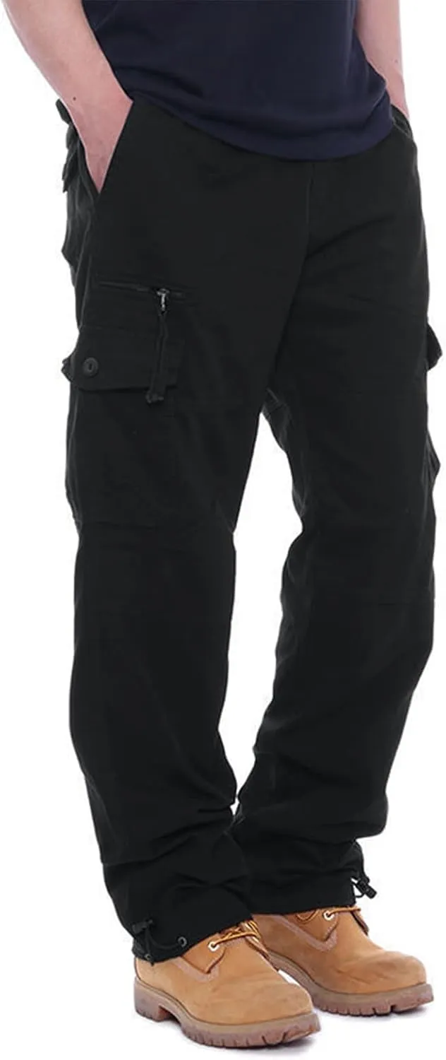 GOFULY Cargo Pants for Men Work Stretch Relaxed Fit Baggy Sweatpants with Pockets Pants Joggers Workout Pants Relaxed Fit