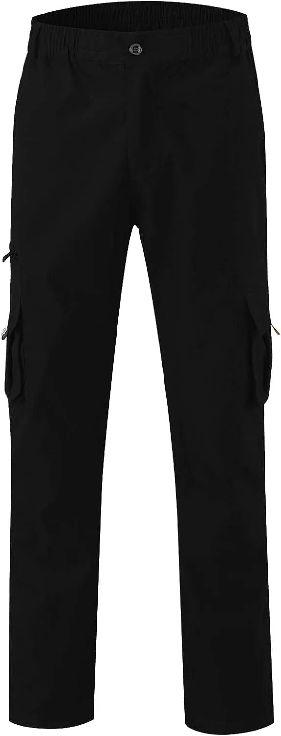 GOFULY Cargo Pants for Men Work Stretch Relaxed Fit Baggy Sweatpants with Pockets Pants Joggers Workout Pants Relaxed Fit