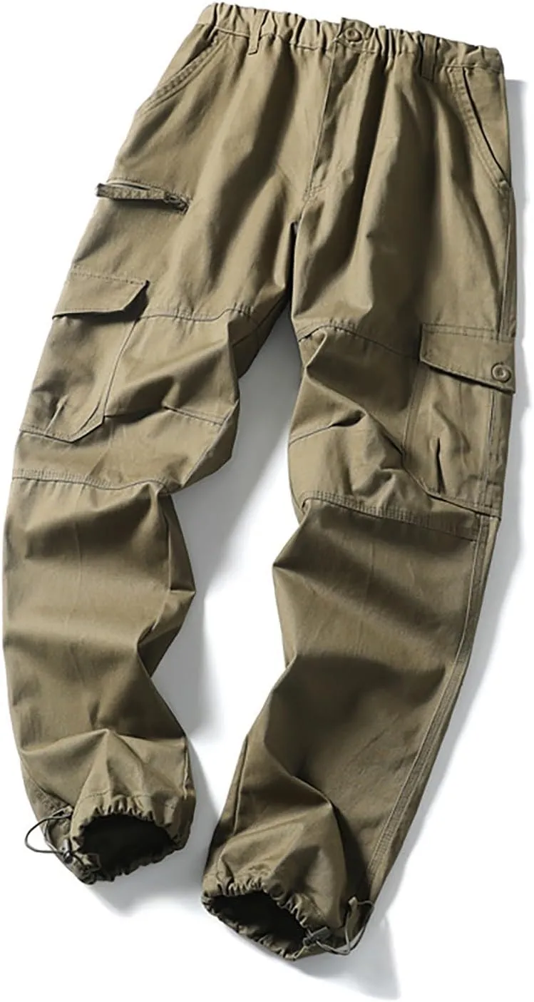 GOFULY Cargo Pants for Men Work Stretch Relaxed Fit Baggy Sweatpants with Pockets Pants Joggers Workout Pants Relaxed Fit