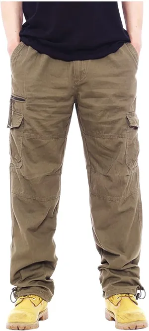 GOFULY Cargo Pants for Men Work Stretch Relaxed Fit Baggy Sweatpants with Pockets Pants Joggers Workout Pants Relaxed Fit