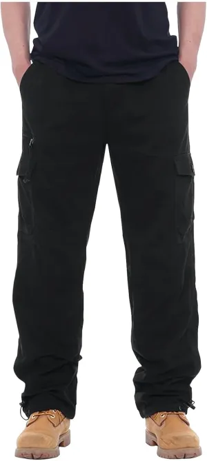GOFULY Cargo Pants for Men Work Stretch Relaxed Fit Baggy Sweatpants with Pockets Pants Joggers Workout Pants Relaxed Fit
