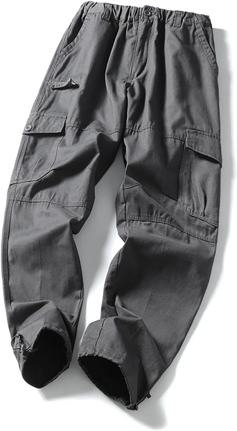 GOFULY Cargo Pants for Men Work Stretch Relaxed Fit Baggy Sweatpants with Pockets Pants Joggers Workout Pants Relaxed Fit