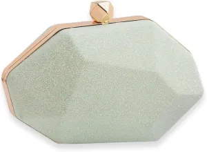Handbag Women's Bridal Wedding Purse Glitter Irregular Shoulder Elegant Crossbody Evening Clutch Ladies Sparkly