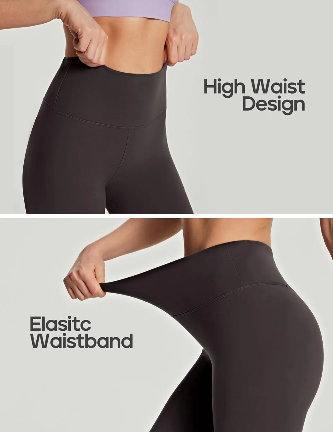 Heathyoga Womens Leggings with Pocket Buttery Soft Legging for Women Tummy Control High Waisted Yoga Pants
