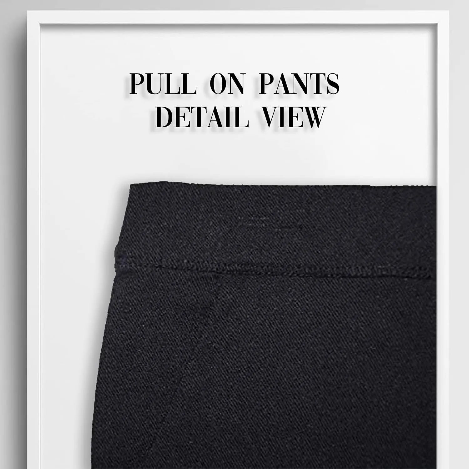 Hybrid & Company Women's Basic Skinny Stretchy Side Stripe Work Pants