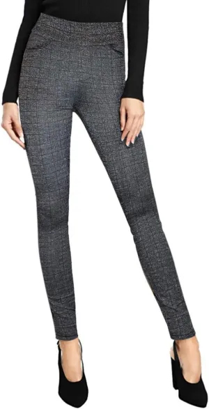 Hybrid & Company Women's Basic Skinny Stretchy Side Stripe Work Pants