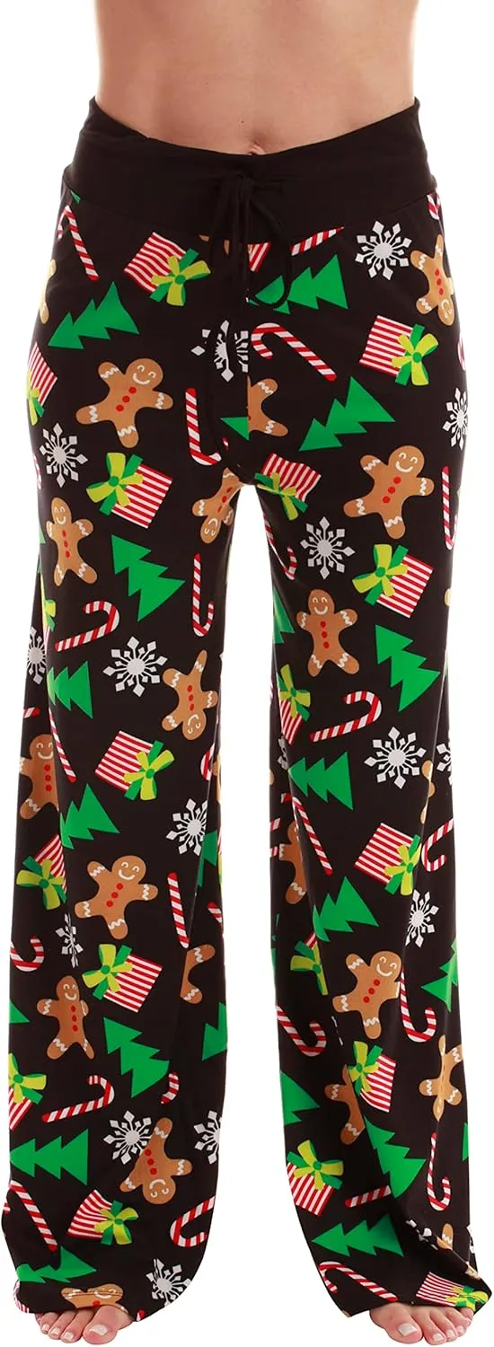 Just Love Womens Wide Leg Casual Comfy Loose Stretchy Palazzo Pajama Pants