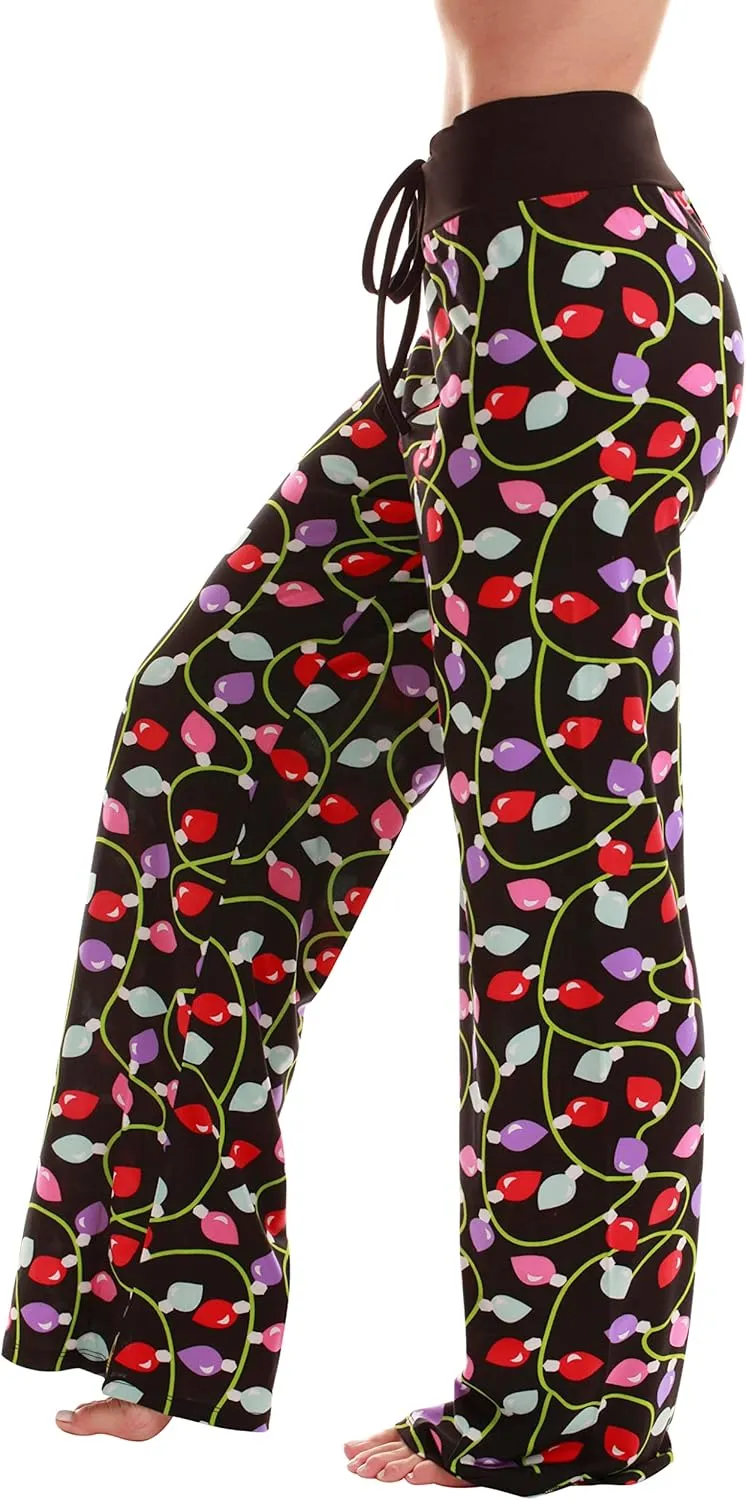Just Love Womens Wide Leg Casual Comfy Loose Stretchy Palazzo Pajama Pants