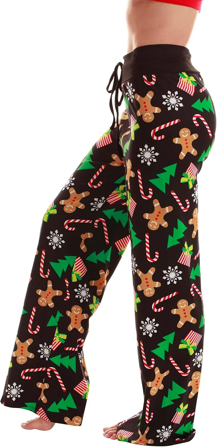 Just Love Womens Wide Leg Casual Comfy Loose Stretchy Palazzo Pajama Pants