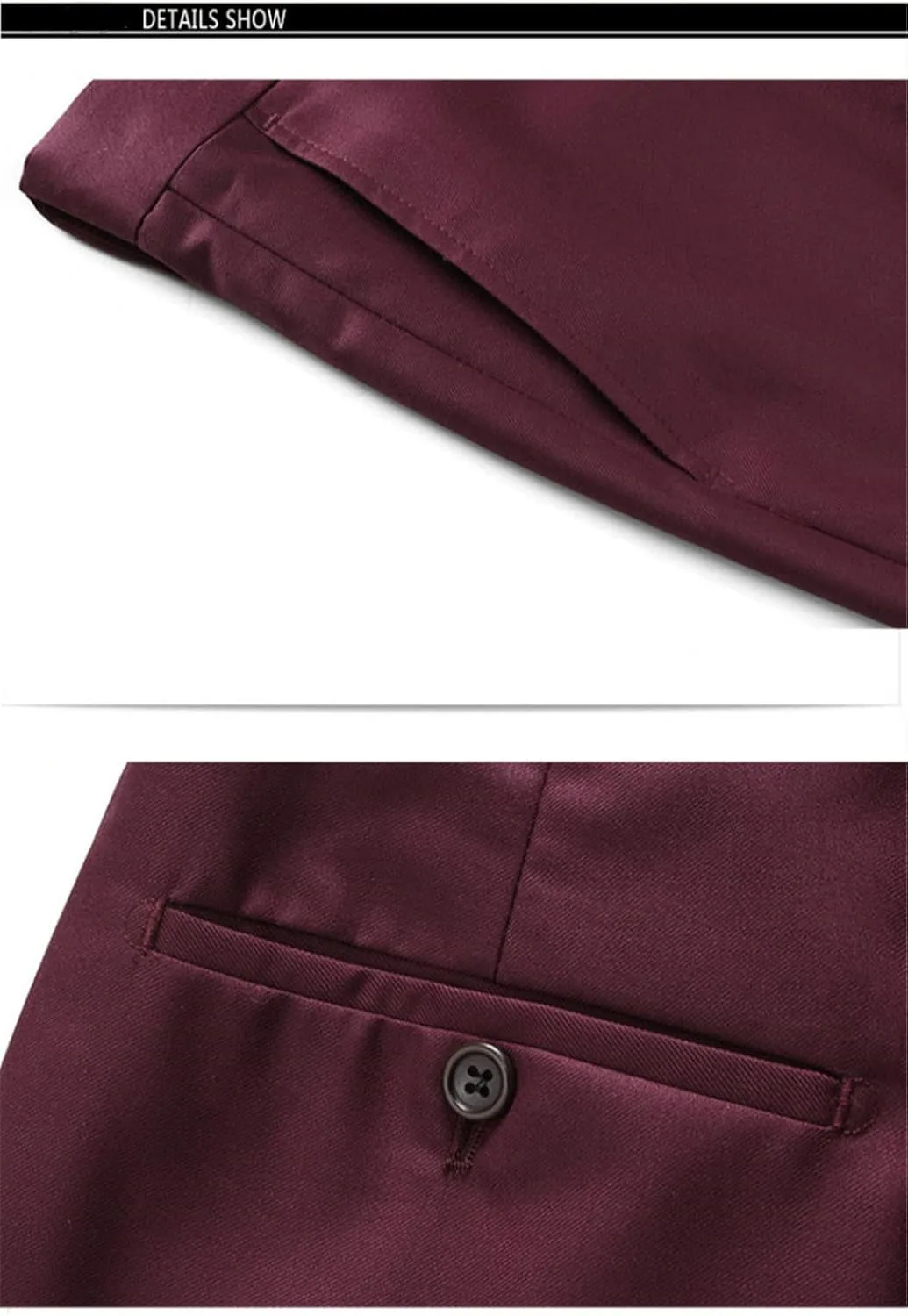 keusyoi Mens Business Slim Fit Dress Pants Office Trousers Mens Dress Formal Suit Pants Casual Pants for Men