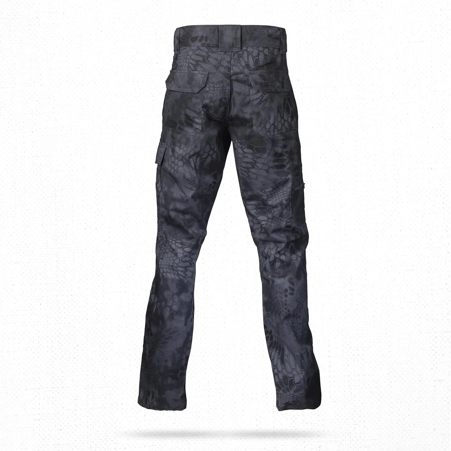 Kryptek Mens Stalker Pant, Stealthy Camo Hunting Pant with Reinforced Knees, and Seat