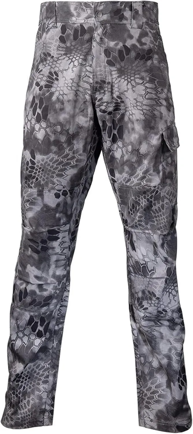 Kryptek Mens Stalker Pant, Stealthy Camo Hunting Pant with Reinforced Knees, and Seat