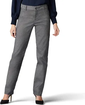 Lee Women's Wrinkle Free Relaxed Fit Straight Leg Pant