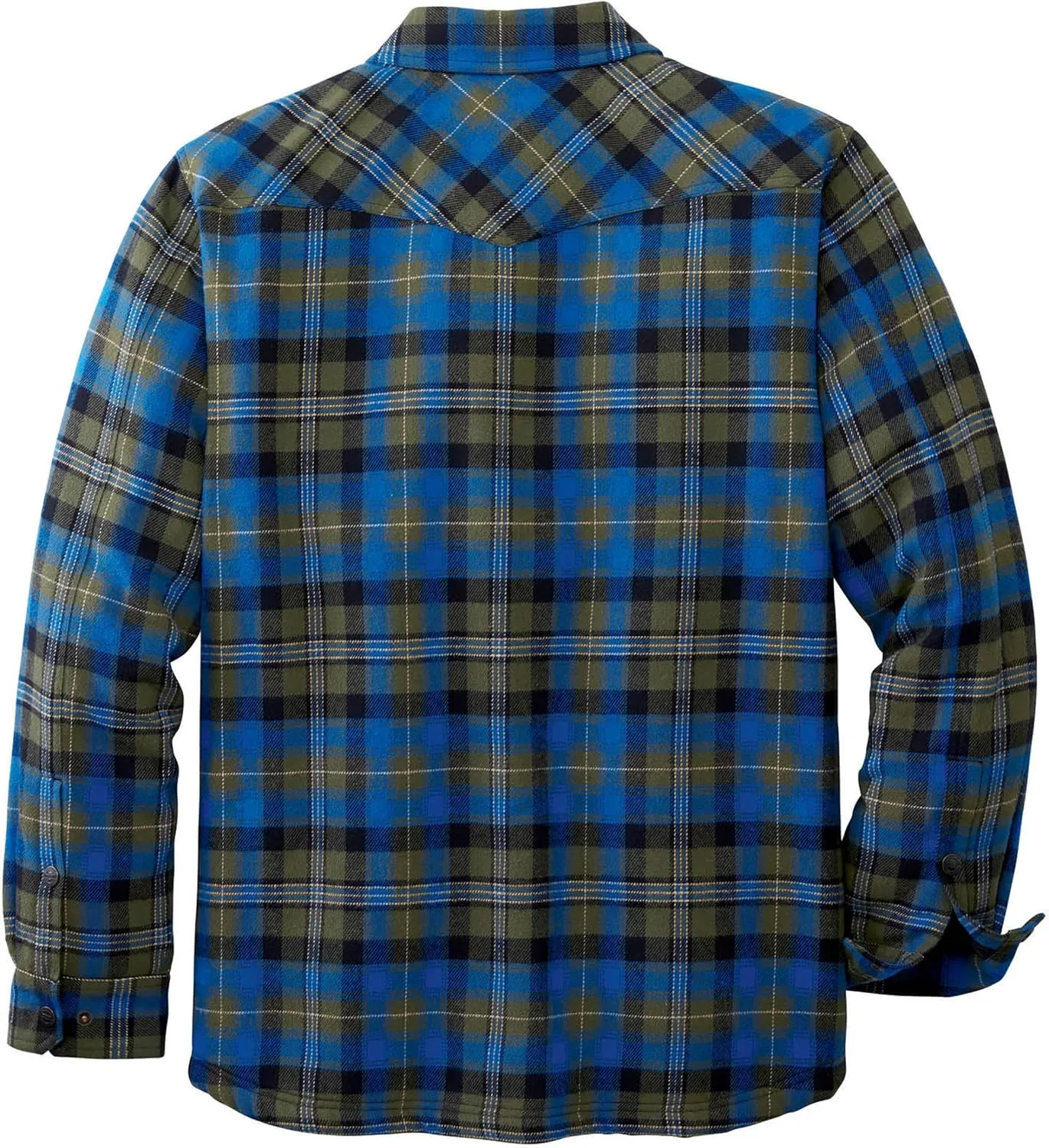 Legendary Whitetails Men's Tough as Buck Sherpa Lined Flannel Shirt Jacket