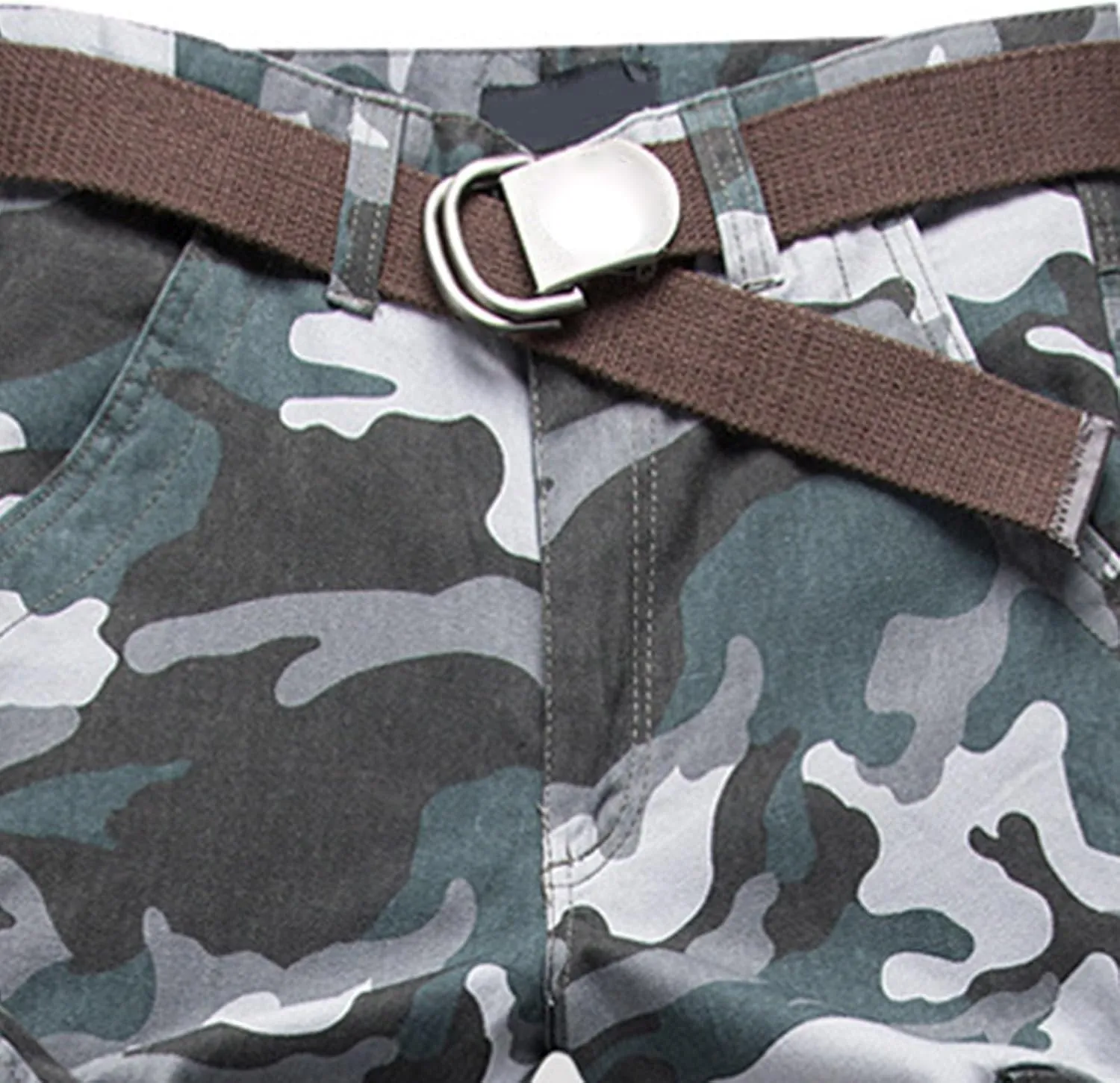 Mens Casual Cargo Joggers Pants Elastic Waist Drawstring Stretch Relaxed Fit Work Pants Tapered Sweatpants