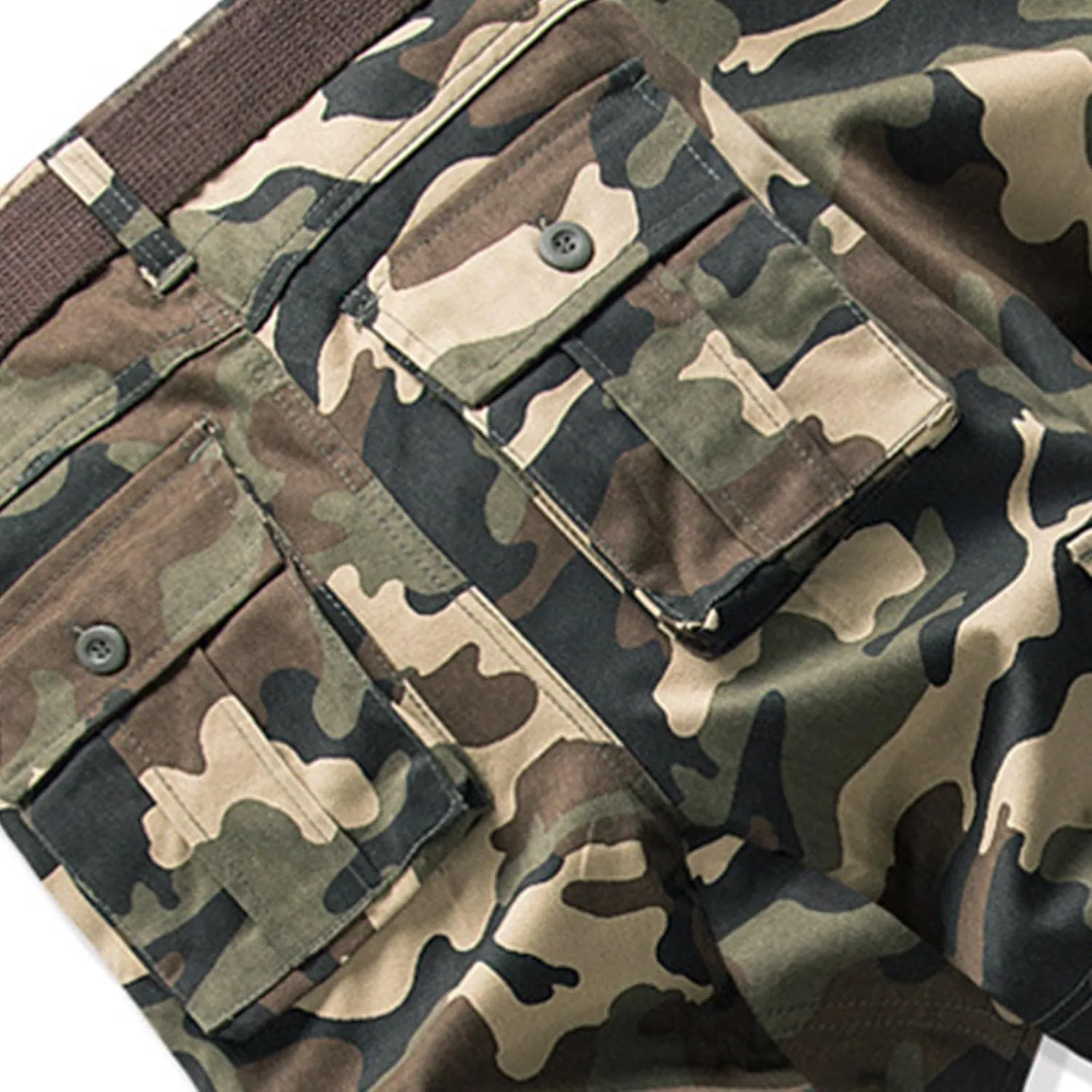 Mens Casual Cargo Joggers Pants Elastic Waist Drawstring Stretch Relaxed Fit Work Pants Tapered Sweatpants